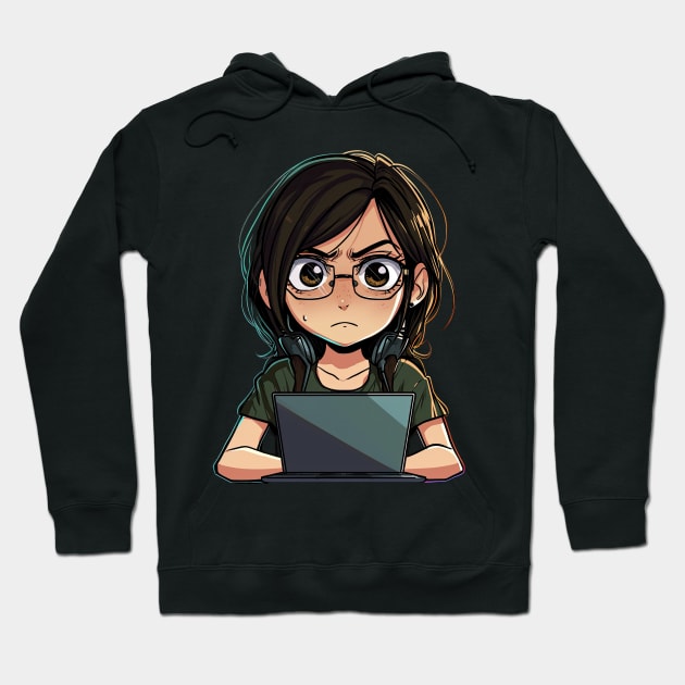 World's Okayest Engineer v4 (no text) Hoodie by AI-datamancer